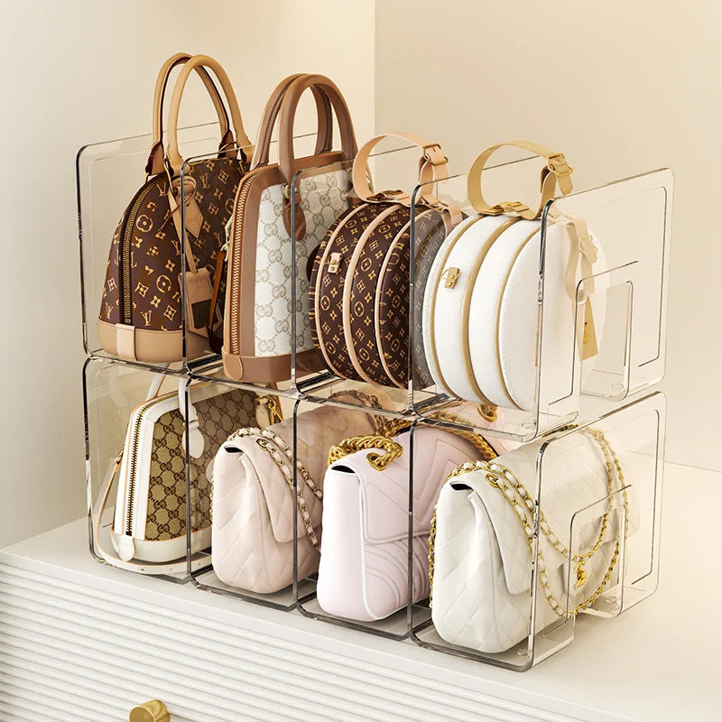 Thickened Bag Storage Divider Rack