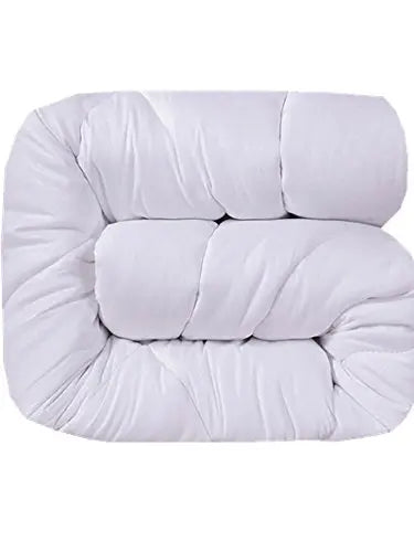 Solid White Home Double Fill Down Alternative Comforter