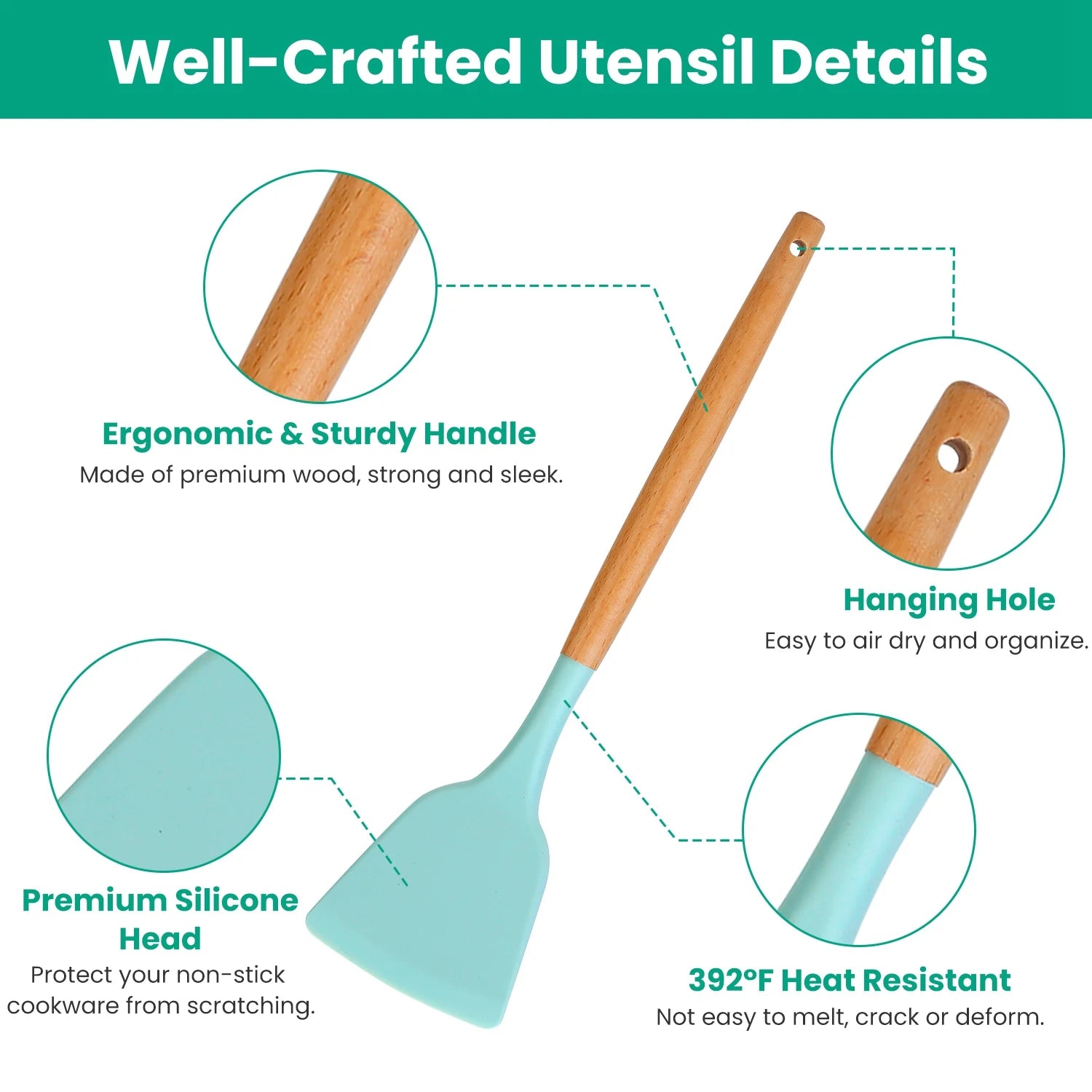 35Pcs Kitchen Cooking Utensils Set
