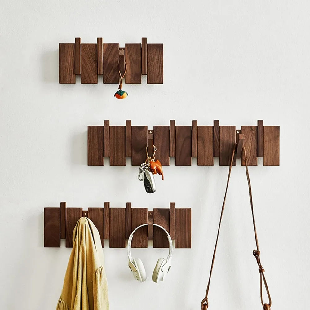 Wooden Coat Hooks Wall Mounted