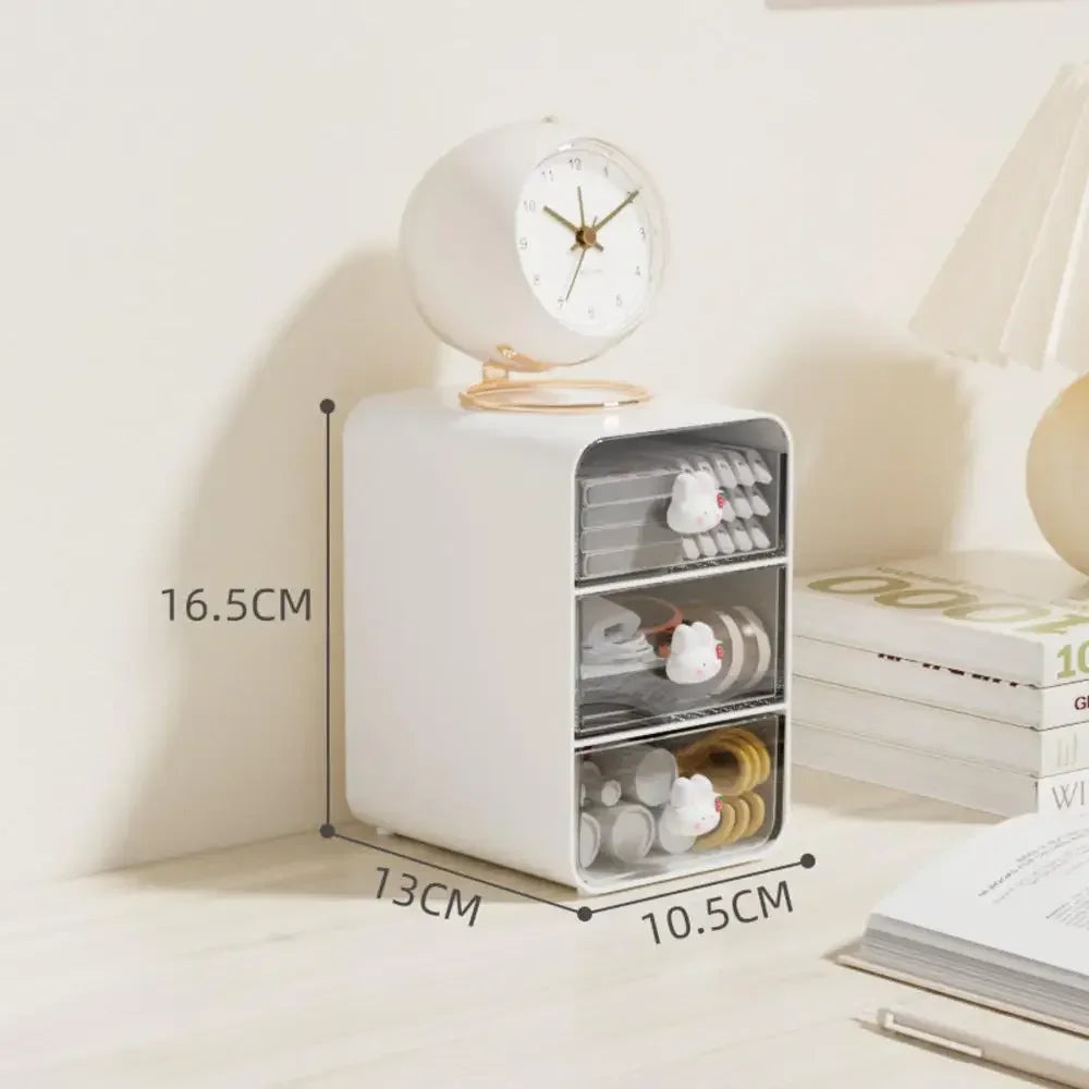 Desktop Drawer Box Pen Holder Hair Accessories Storage Shelf