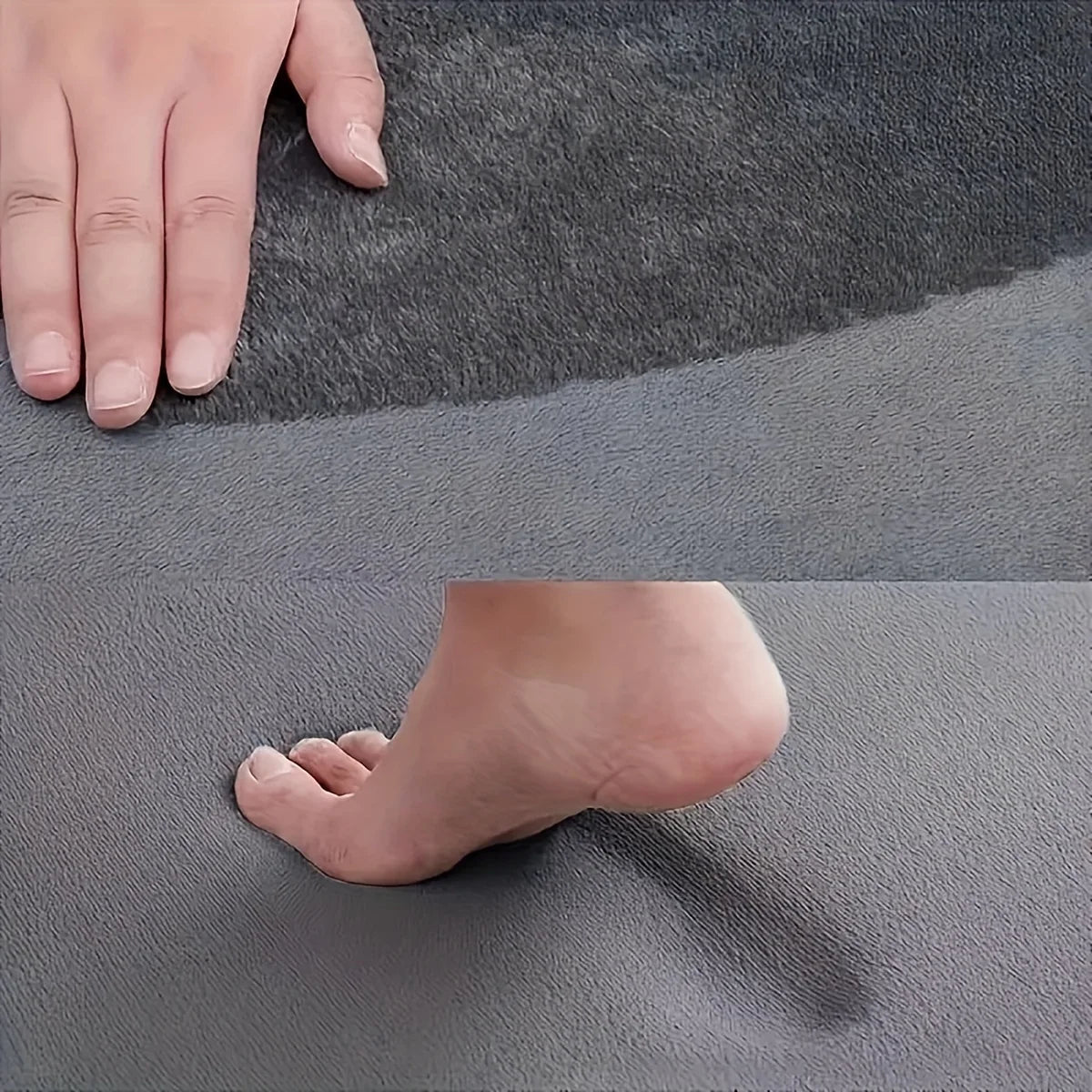 Solid color computer chair mat