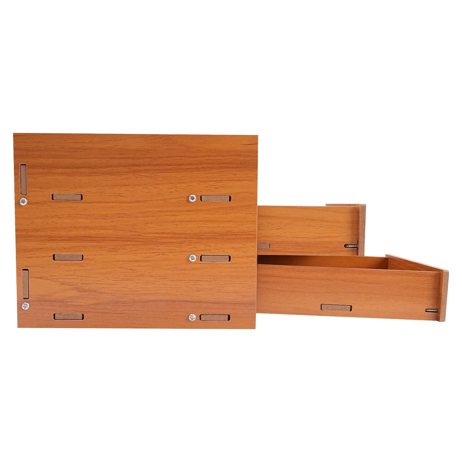 Monitor Stand with Drawers Desk Organizer
