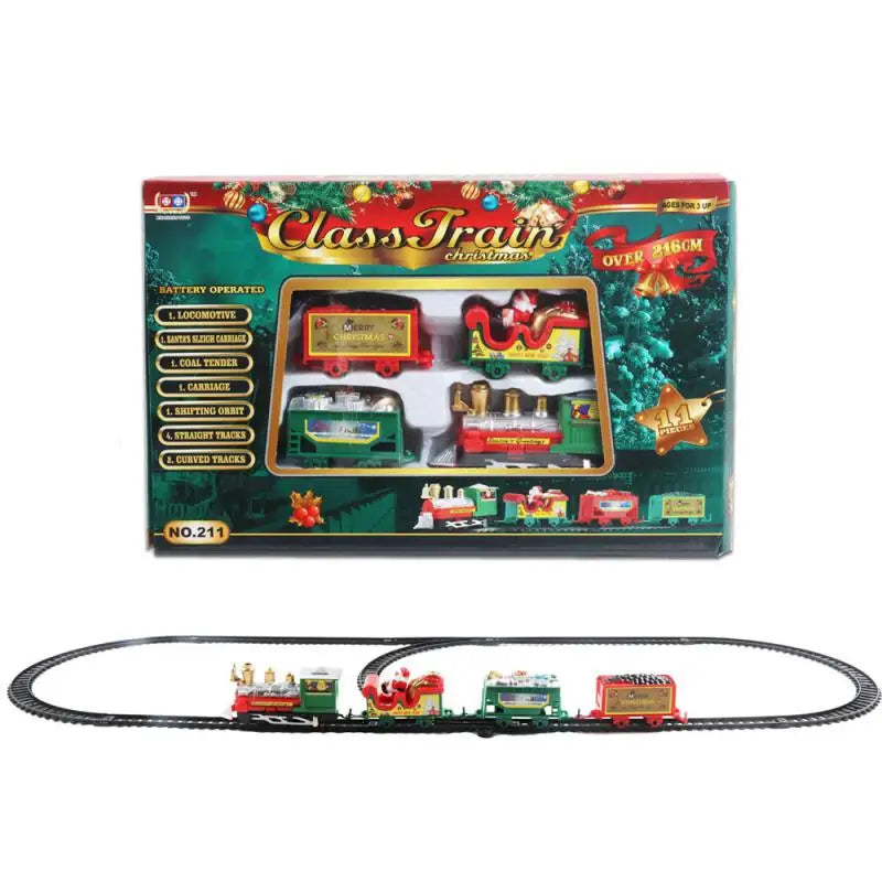 Christmas Realistic Electric Train Set