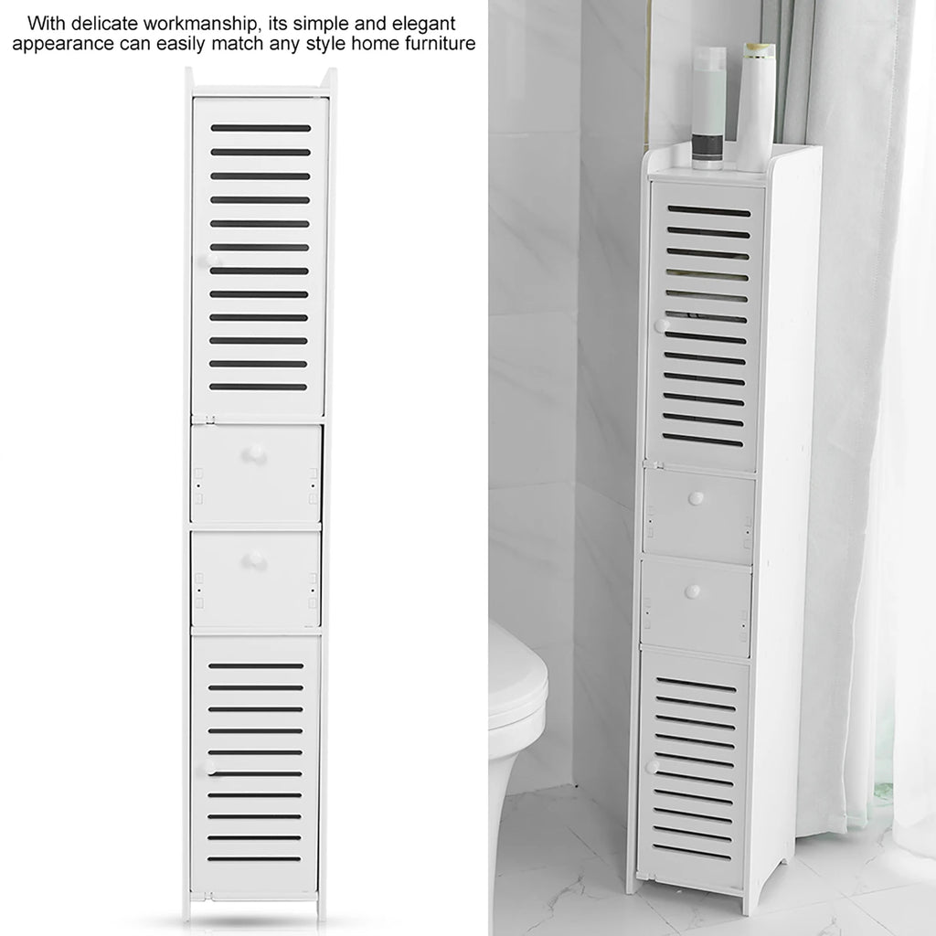 Wood Plastic Board Corner Cabinet Room Organizer