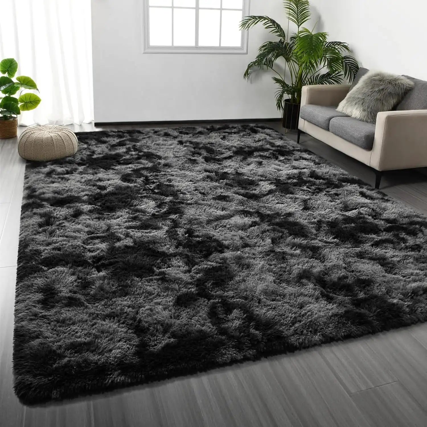 Super Soft Plush Tie Dye Velvet Rugs