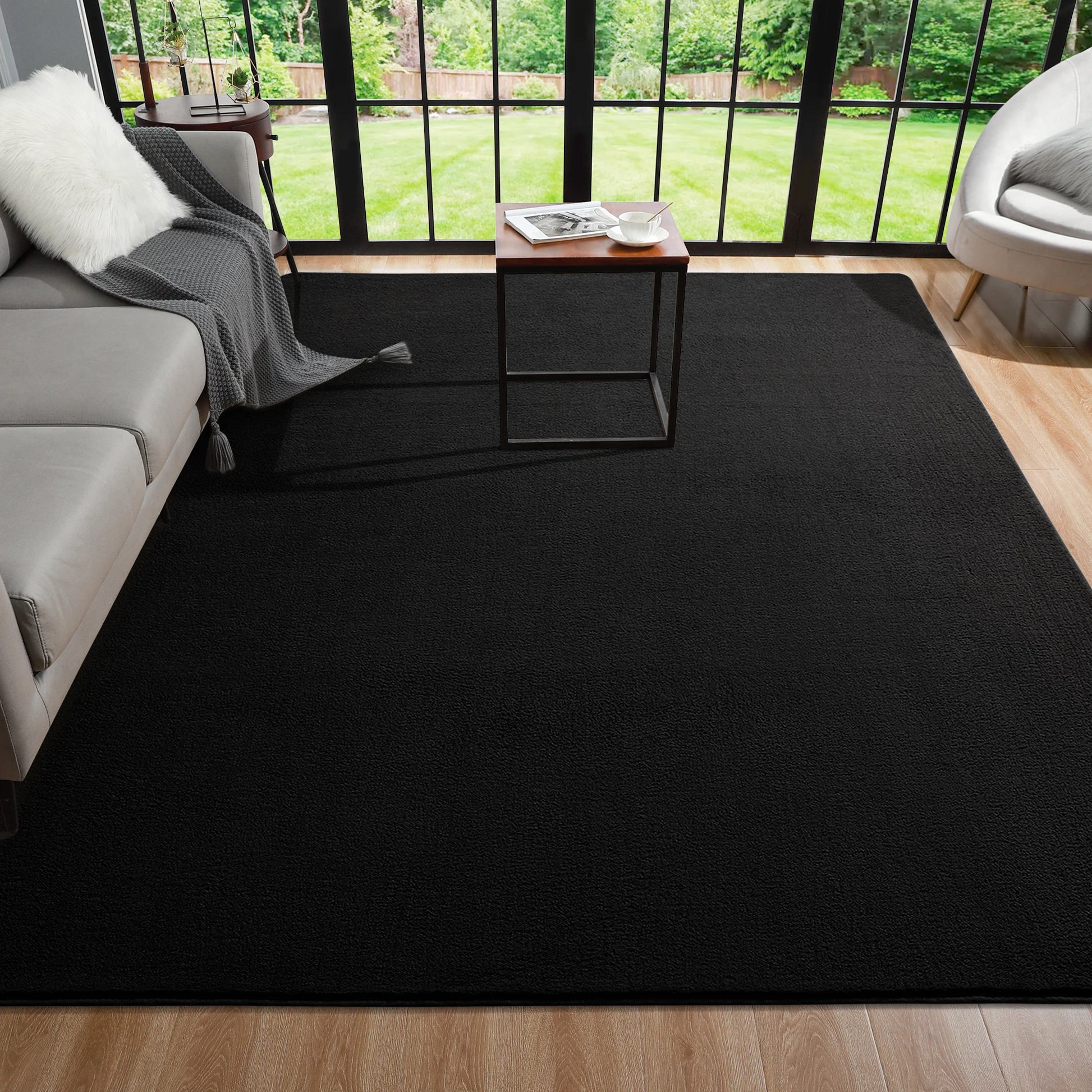 Large Soft Floor Rug Children Game Mat Rectangular
