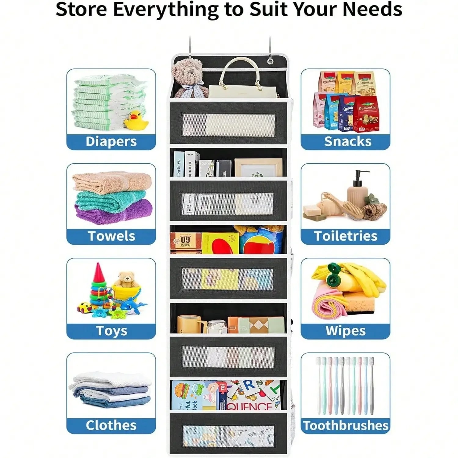 Over The Door Storage Organizer