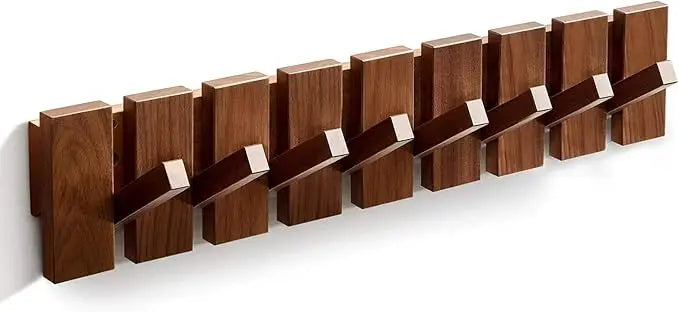 Wooden Coat Hooks Wall Mounted
