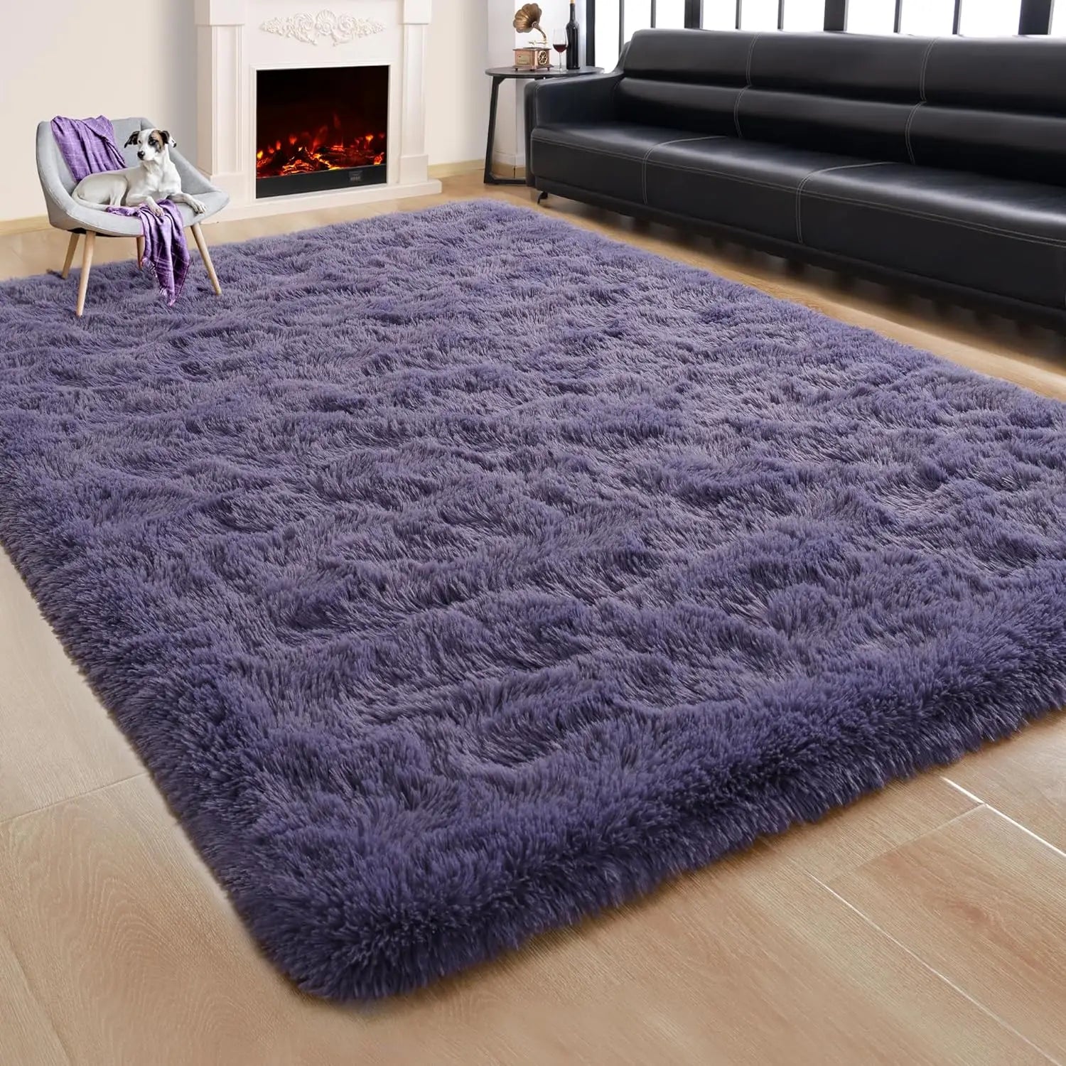 Fluffy Ultra Soft Indoor Modern Area Rugs