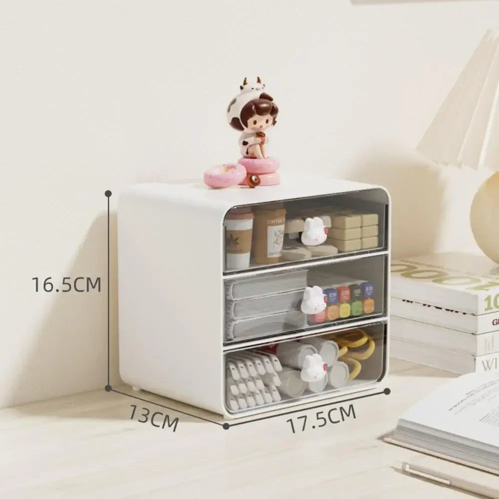 Desktop Drawer Box Pen Holder Hair Accessories Storage Shelf