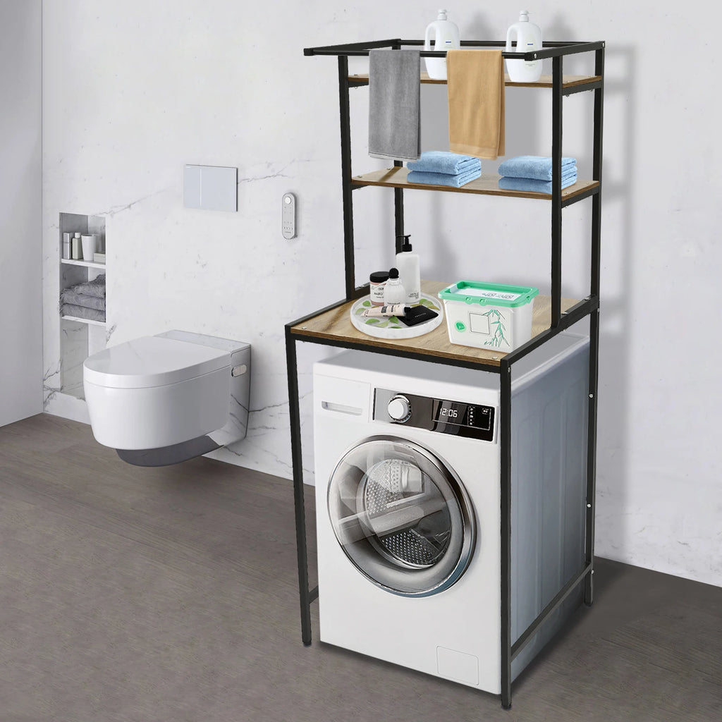 Three-tier  Washer And Dryer Storage Rack
