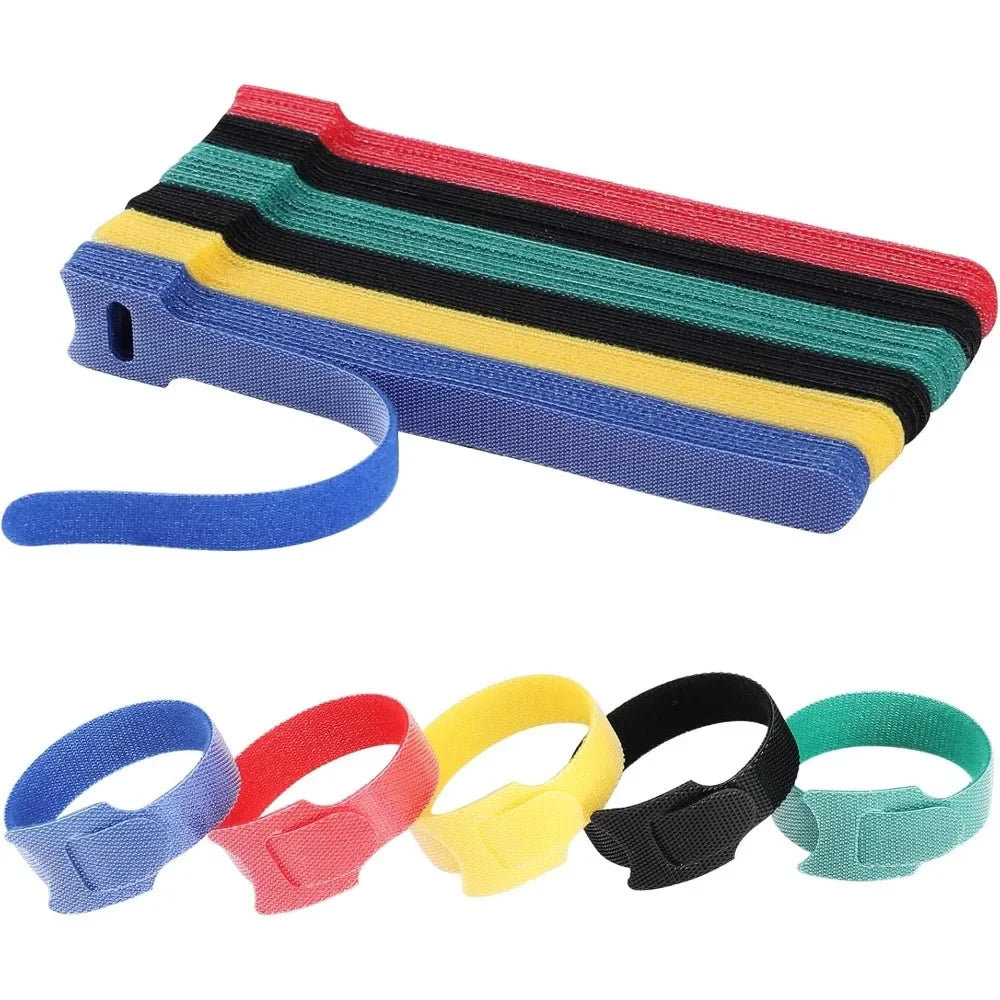 120PCS 6-inch cable tie reusable multi-purpose  organizer