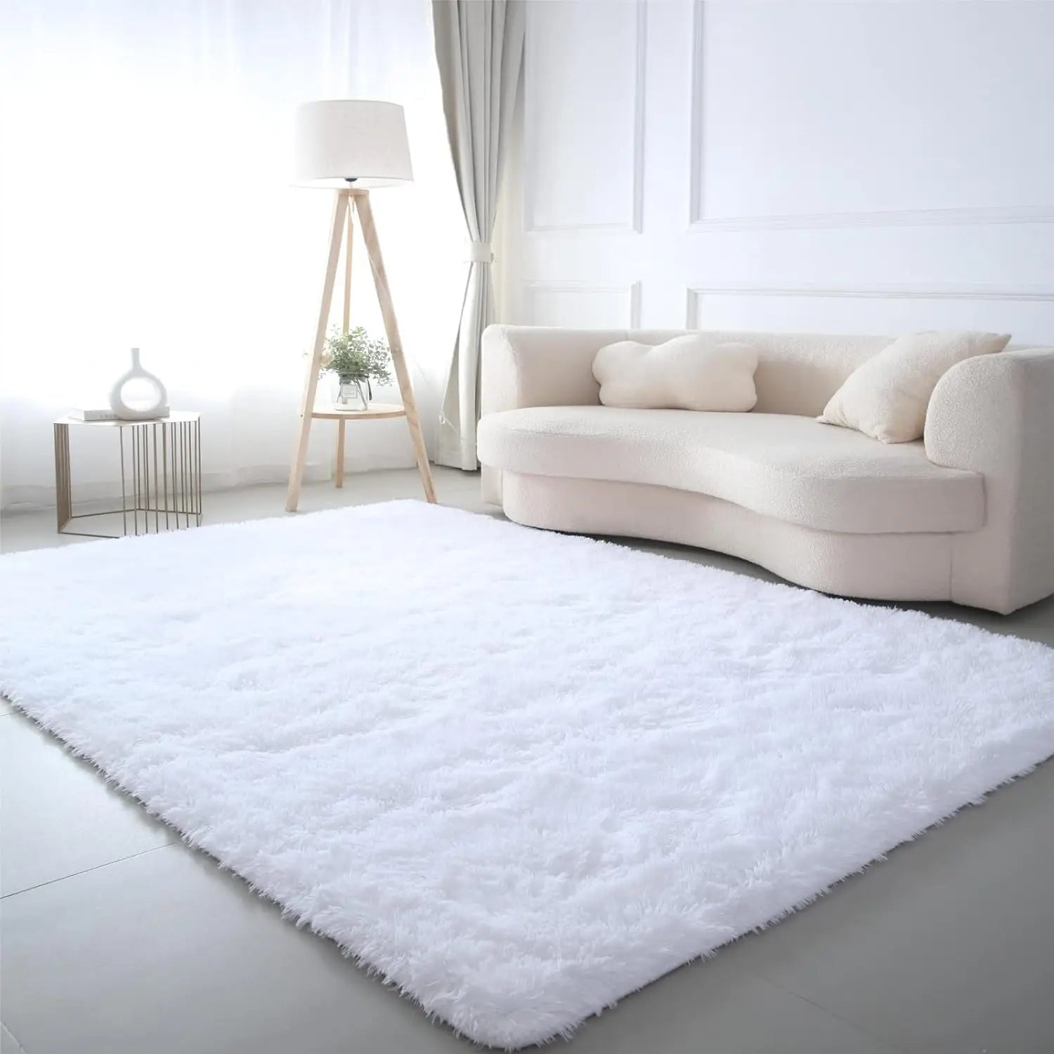 Fluffy Ultra Soft Indoor Modern Area Rugs