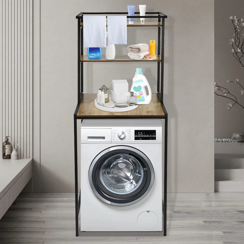 Three-tier  Washer And Dryer Storage Rack