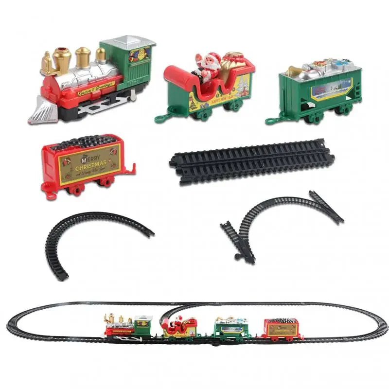 Christmas Realistic Electric Train Set