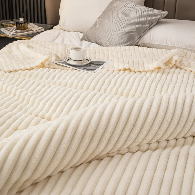 Soft Large Blanket, Suitable for  sofa, Multifunctional, Fluffy  Suitable for Bed and Sofa  Single Double Bed