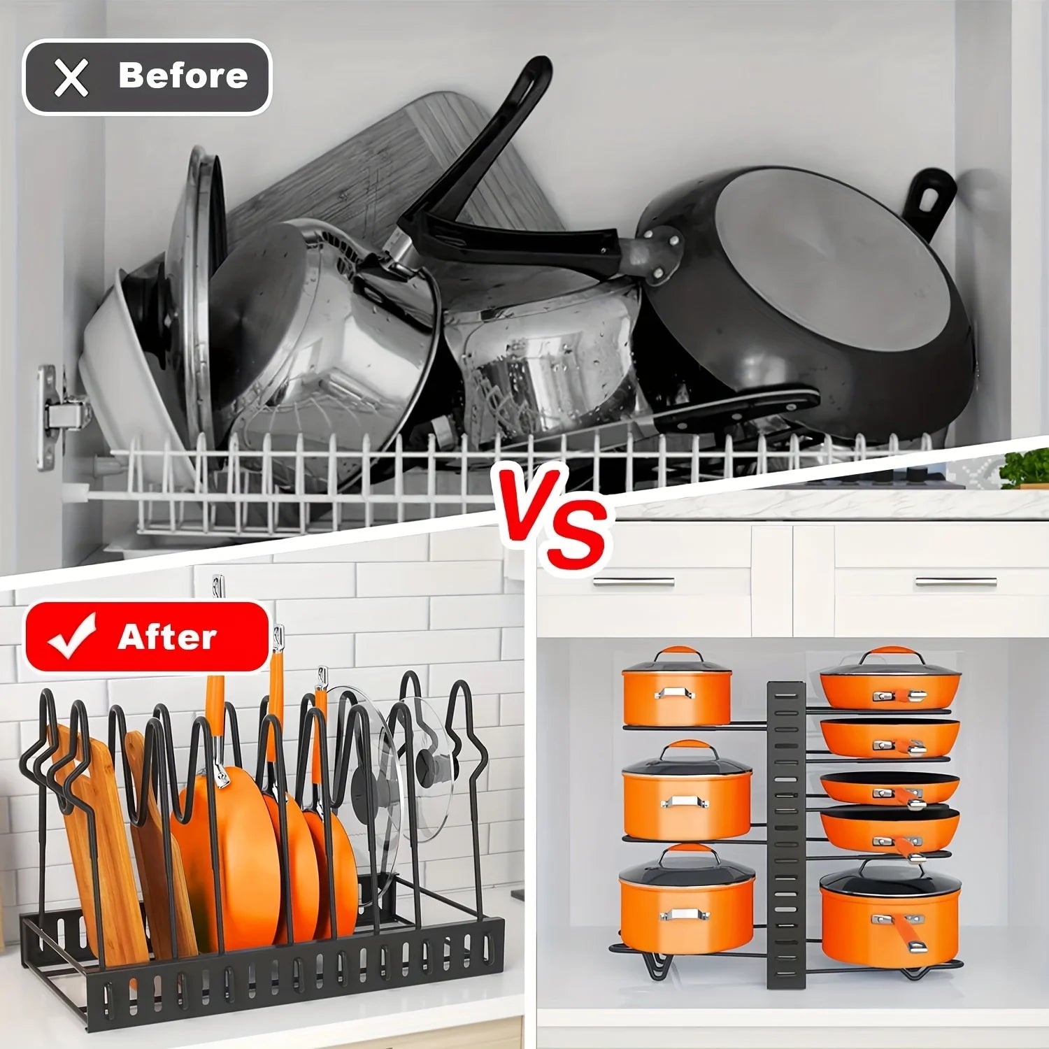 Kitchen Organization & Storage Rack