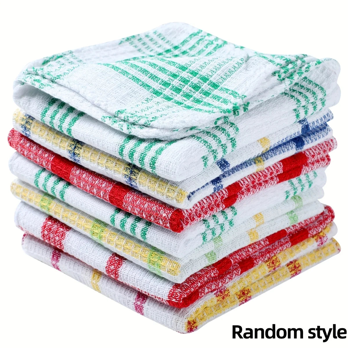 6/12 Pieces Dish Cloths, Multi-Purpose Cleaning Towels,