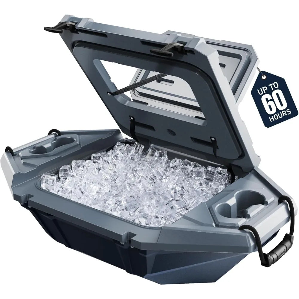 32 QT up to 60 Hours Amphibious Ice Chest