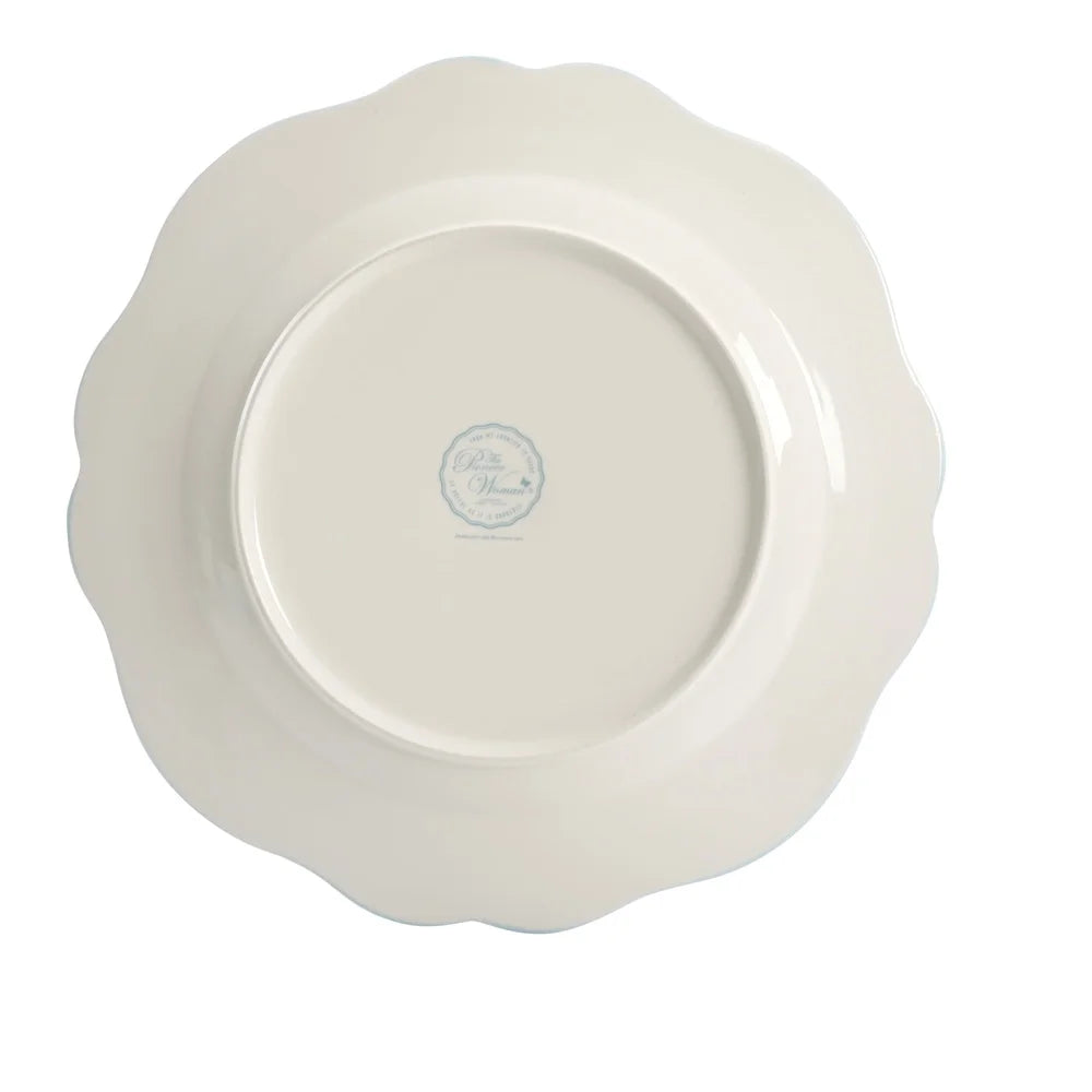 Sweet Rose 12-Piece Dinnerware Set  4 Functional Dishware Microwave Dishwasher Safe
