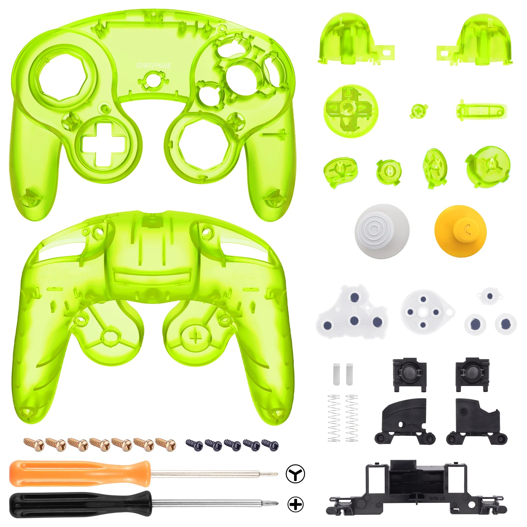 eXtremeRate Faceplate Backplate for Nintendo GameCube Controller