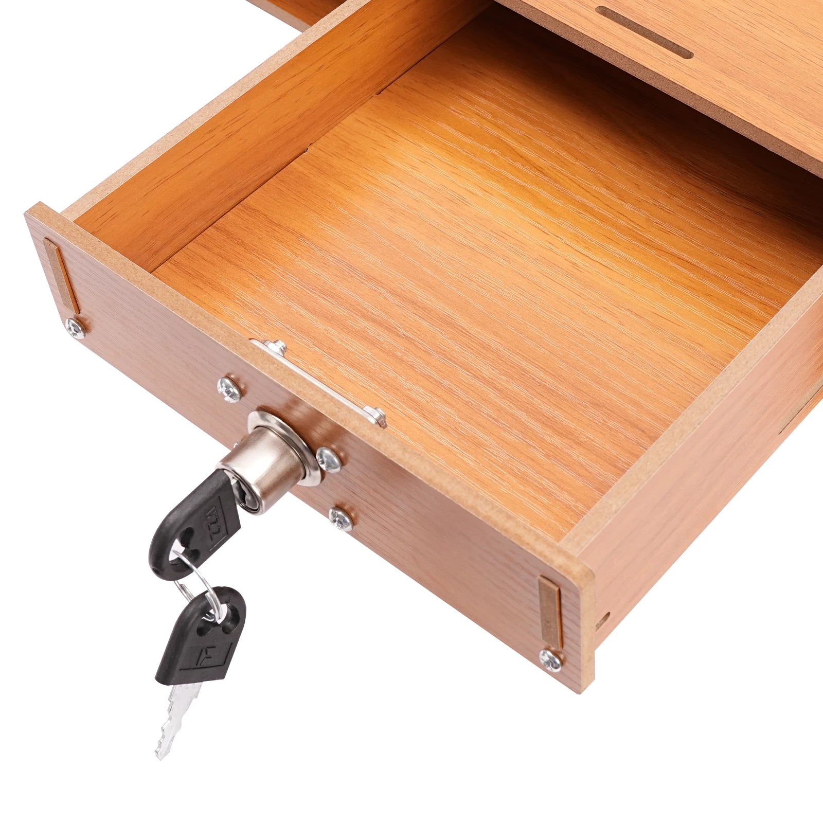 Monitor Stand with Drawers Desk Organizer