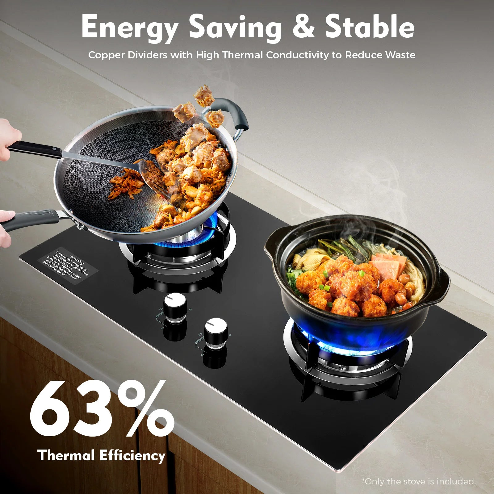 Kitchen accessories-Dual Burner Gas Stove