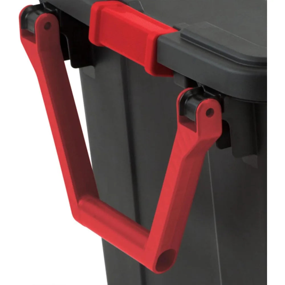 4-Pack 40 Gallon Storage Boxes, Heavy-Duty  Bins w/Lids and Wheels