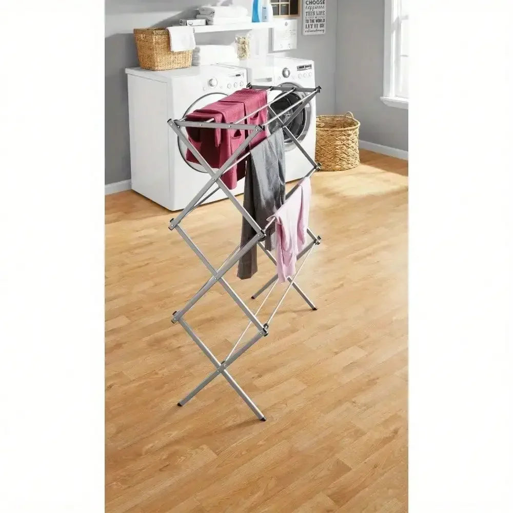Steel Laundry Drying Rack, portable and foldable, easy to store