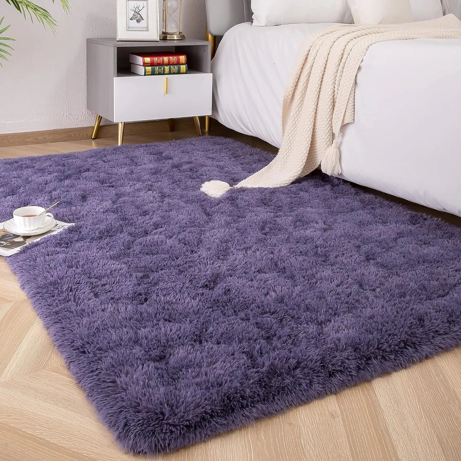 Fluffy Ultra Soft Indoor Modern Area Rugs