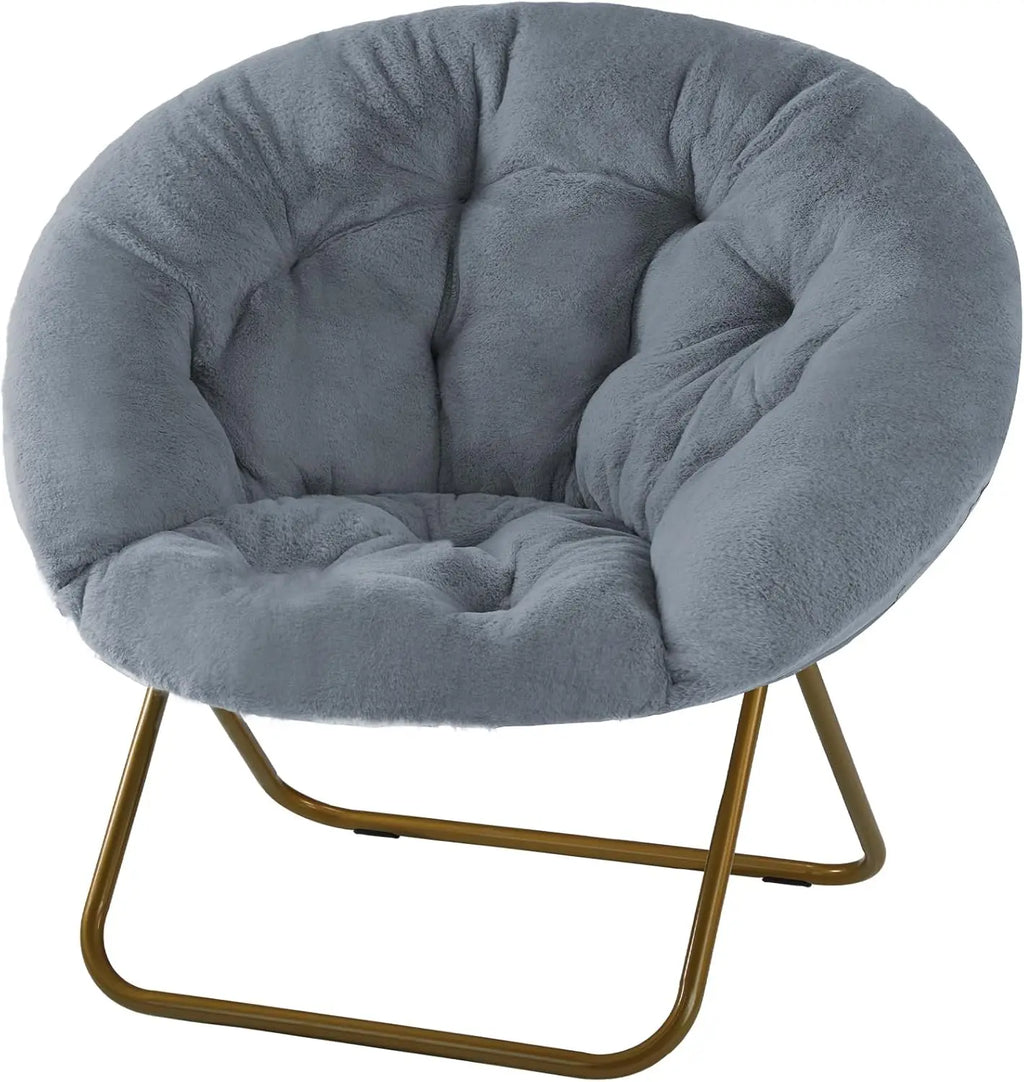 Cozy Faux Fur Soft Lounge Cute Folding