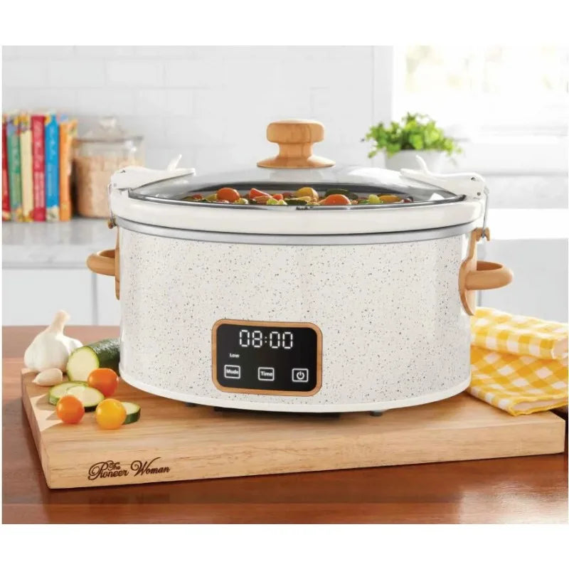 The Pioneer Woman 6 Qt Digital Slow Cooker