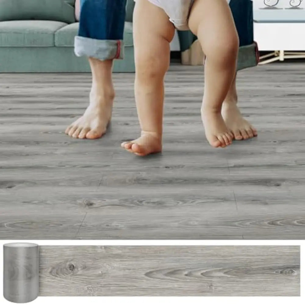54 Sq.Ft , Waterproof Peel&Stick Floor Tile, Self-Adhesive