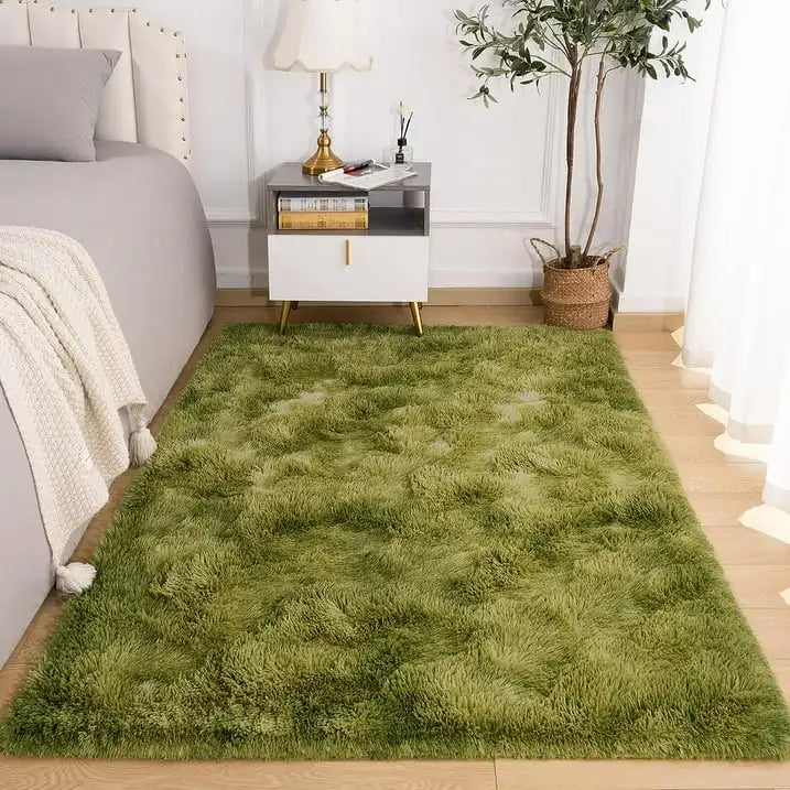 Super Soft Plush Tie Dye Velvet Rugs