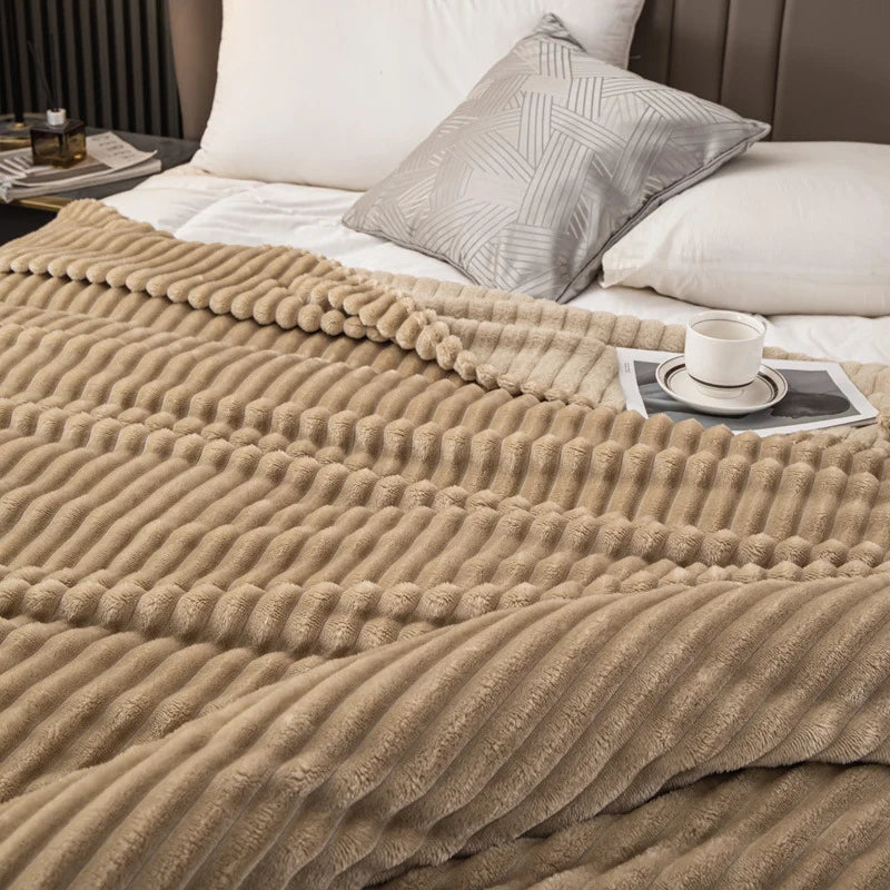 Soft Large Blanket, Suitable for  sofa, Multifunctional, Fluffy  Suitable for Bed and Sofa  Single Double Bed