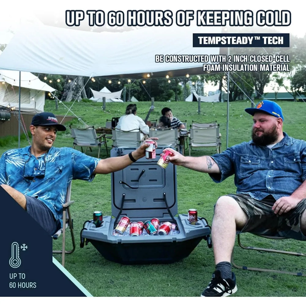 32 QT up to 60 Hours Amphibious Ice Chest
