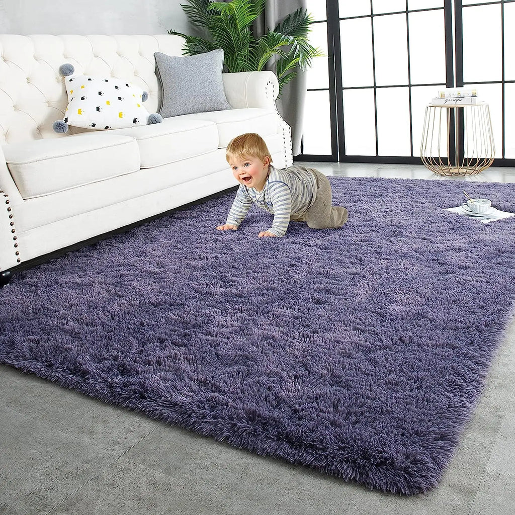 Fluffy Ultra Soft Indoor Modern Area Rugs