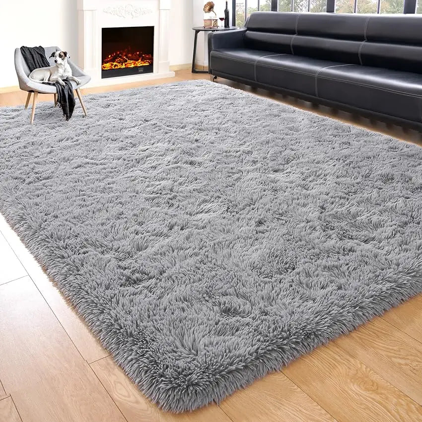 Fluffy Ultra Soft Indoor Modern Area Rugs