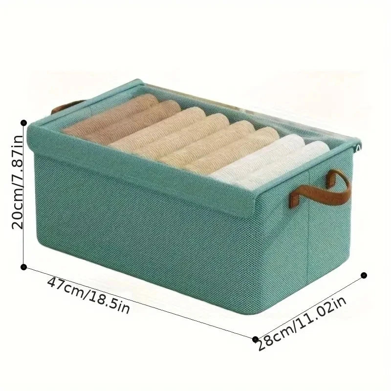 2/4pc Clothes Organizer Pants Sweater Storage