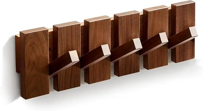 Wooden Coat Hooks Wall Mounted