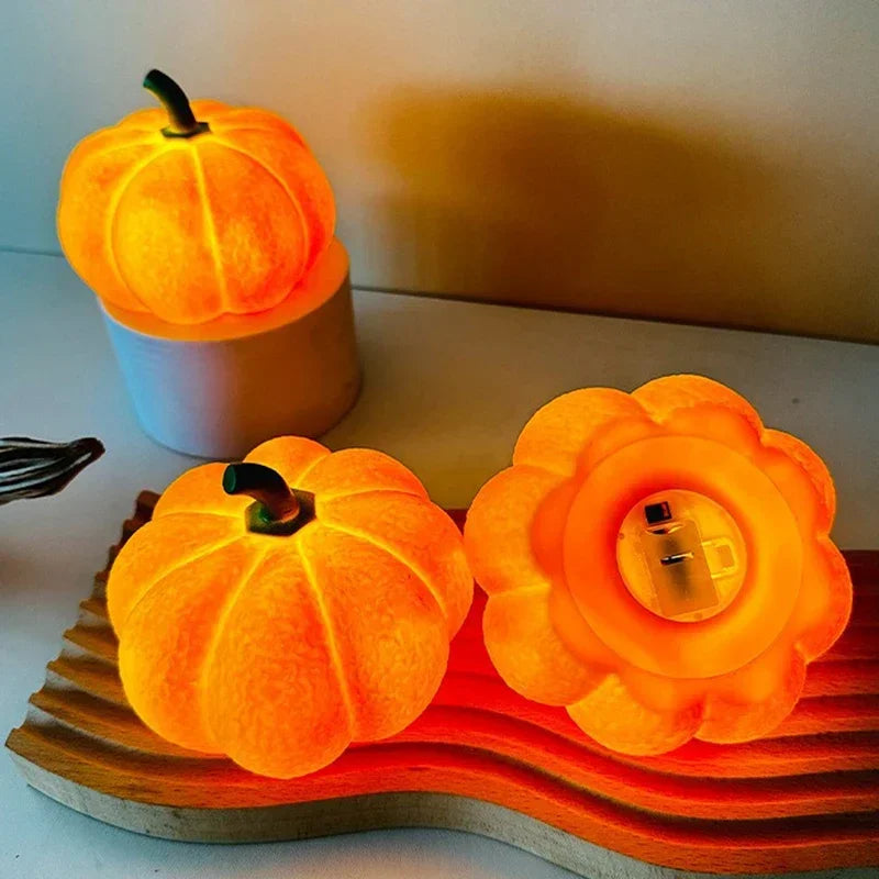 Halloween Pumpkin LED Night Light Battery Powered