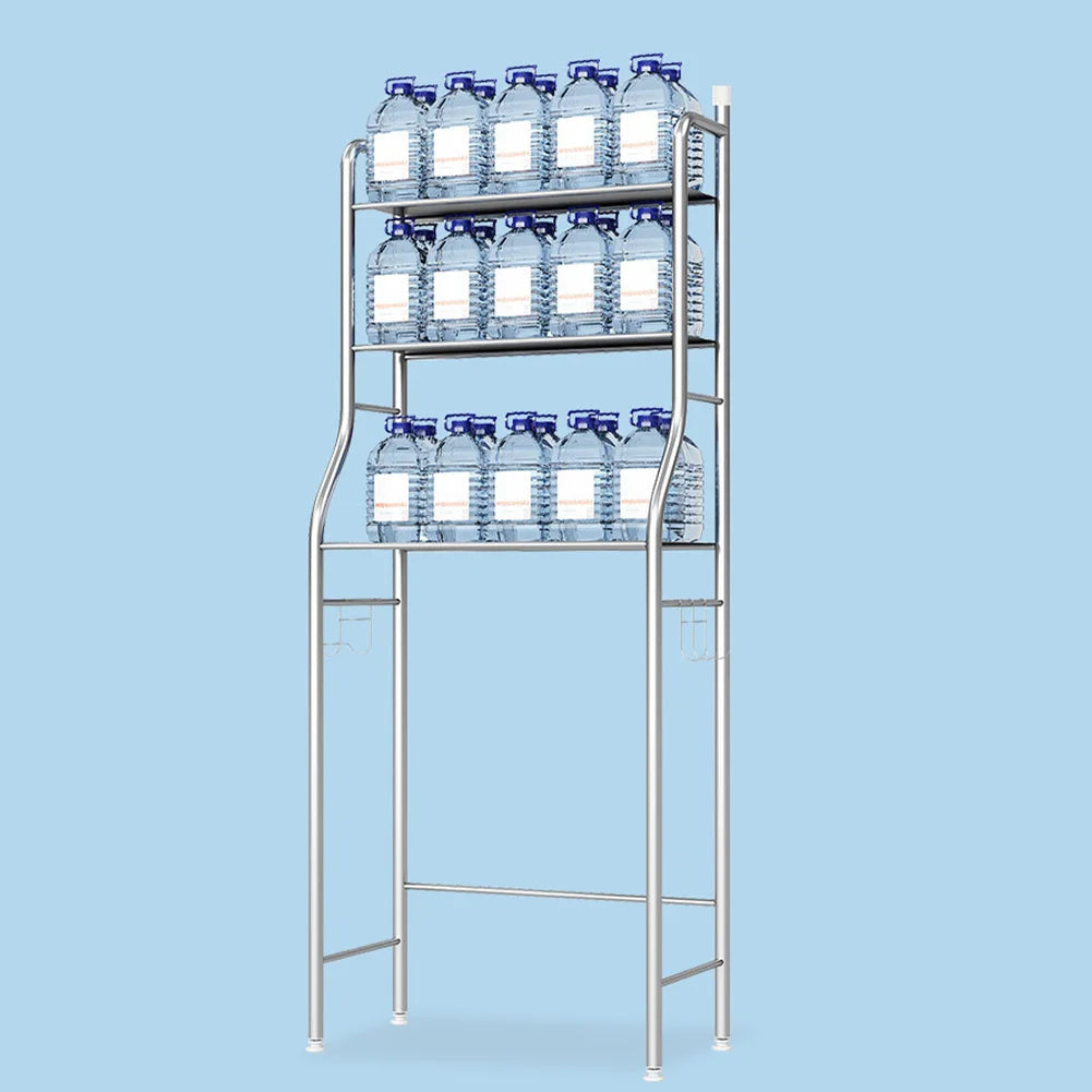 ,2/3-Tier Freestanding Over The Toilet Storage,Metal Bathroom Shelves