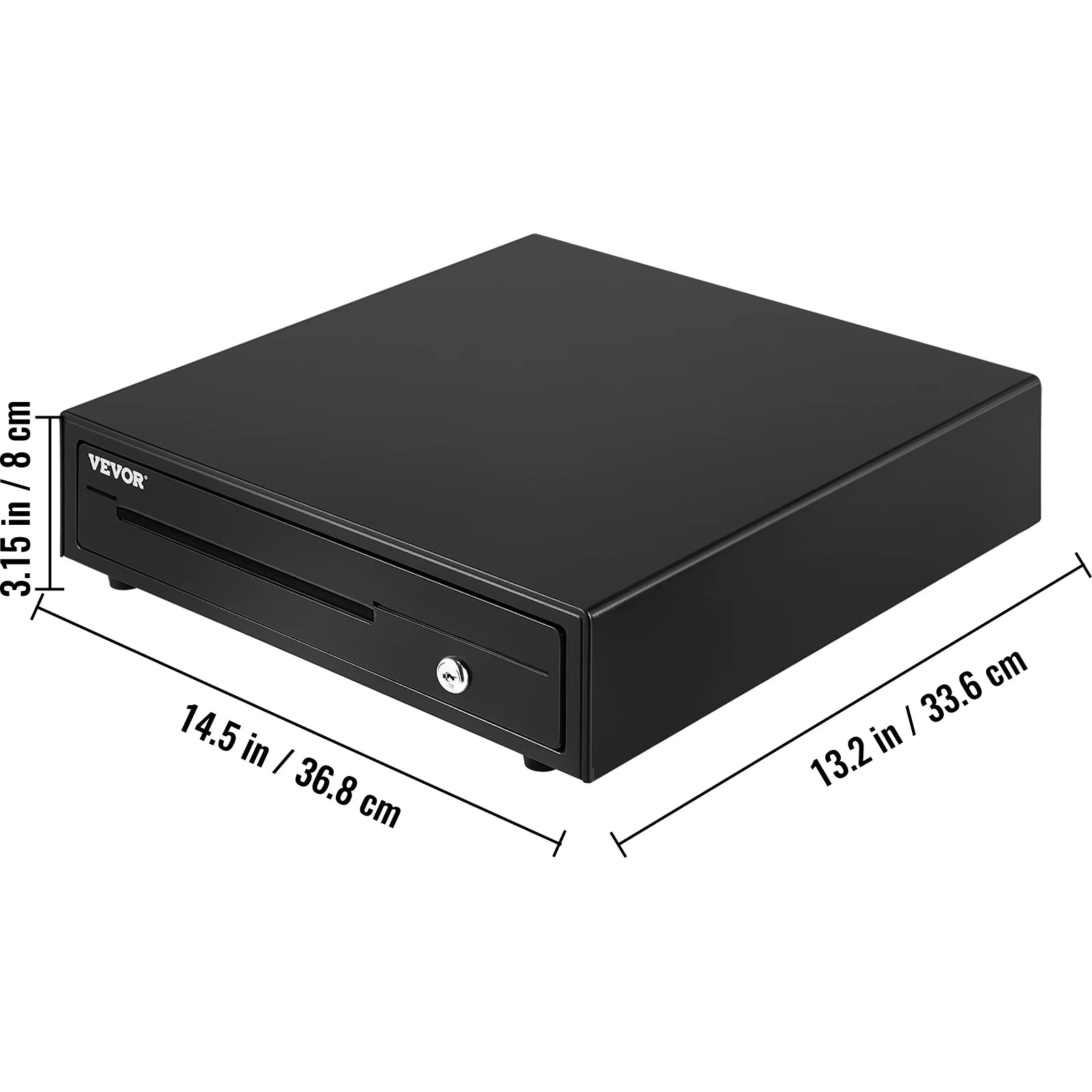 Cash Register Drawer 16" 12 V for POS System Tray