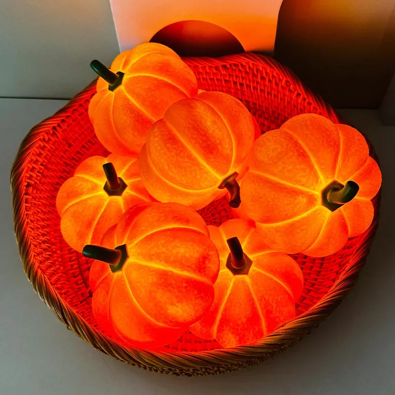 Halloween Pumpkin LED Night Light Battery Powered