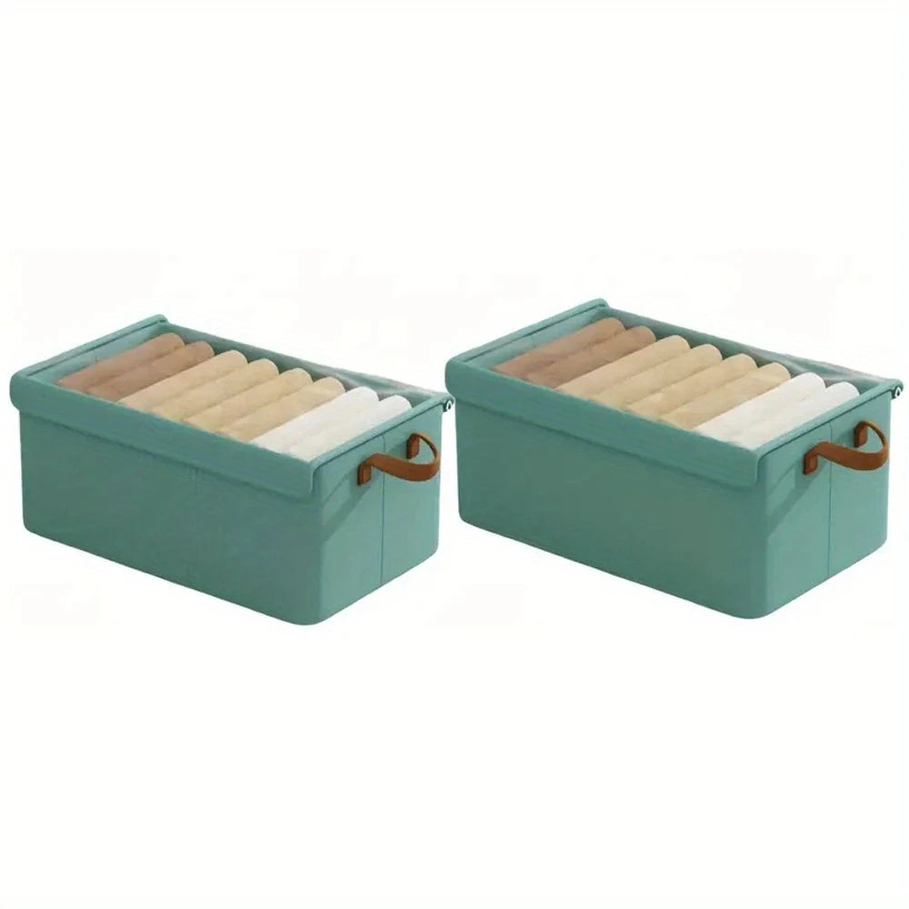 2/4pc Clothes Organizer Pants Sweater Storage