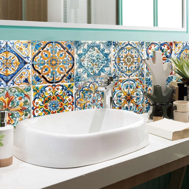 Murals Tile Waterproof Oil Proof Removable Decals