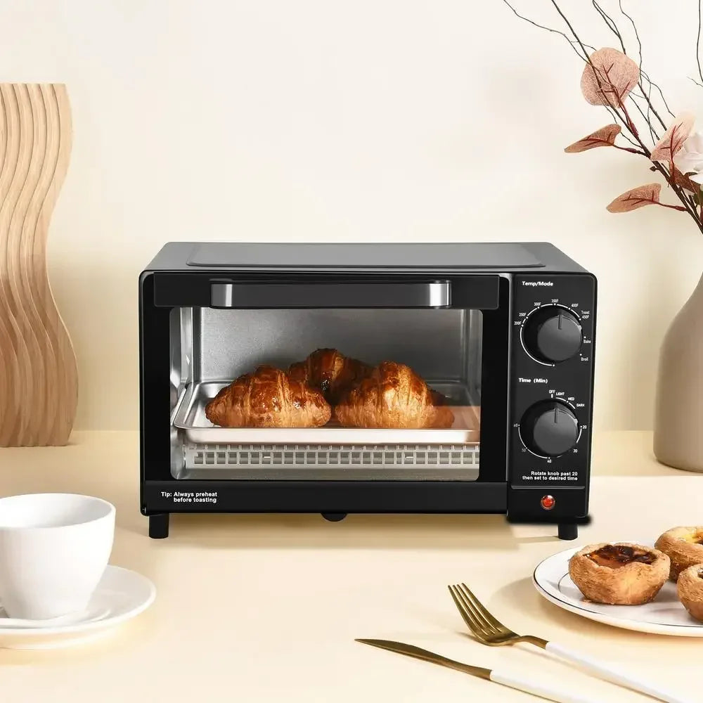 4 Slice Toaster Oven Bake Broil