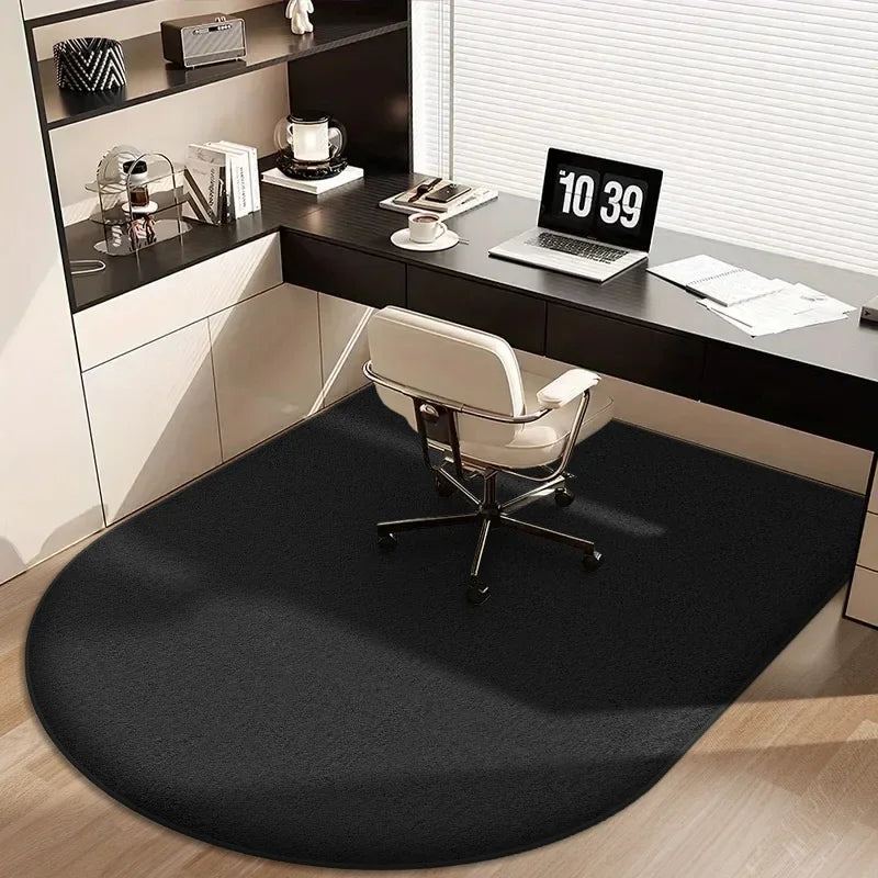 Solid color computer chair mat