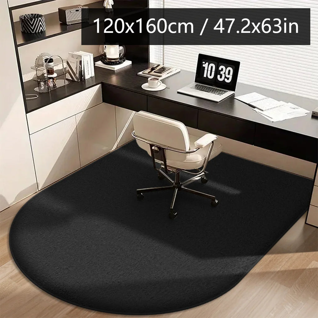 Solid color computer chair mat